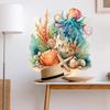 Starfish & Octopus Shell Window Stickers - New Color Decorative Adhesive for Home