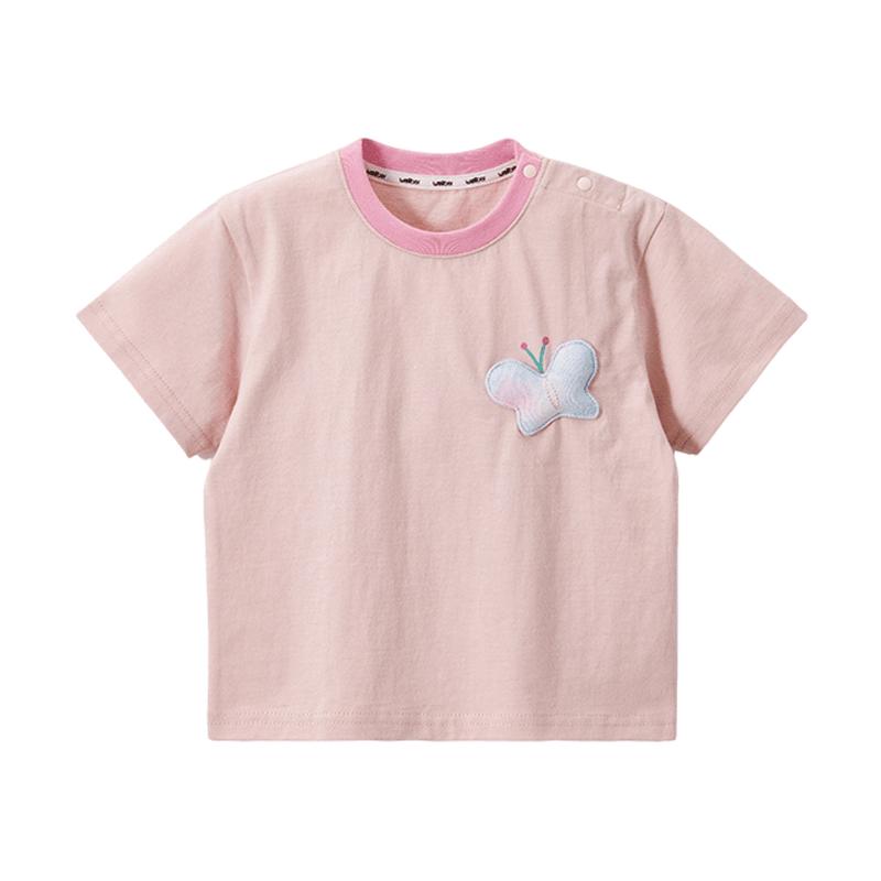 Weierbeilu Kids' 100% Cotton Short Sleeve Cartoon T-Shirt