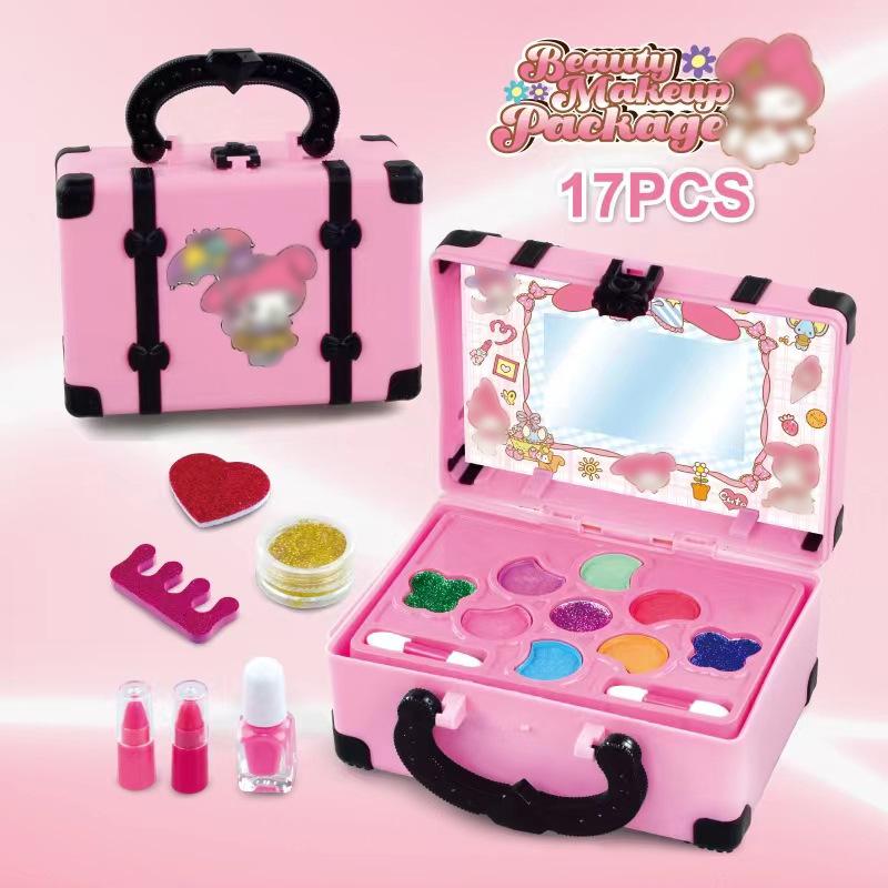 Kids' Washable Makeup Set with Face Stickers for Stage Performances & Dress-Up