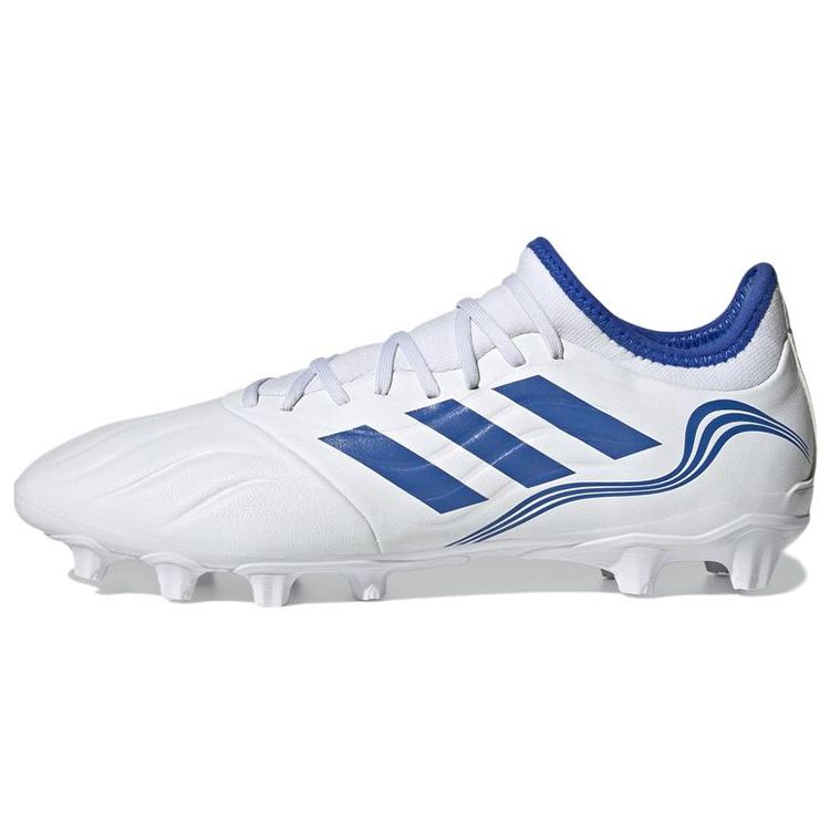 Adidas Copa Sense.3 Mg Soccer Shoes Men Soccer Shoes White Blue GW3549