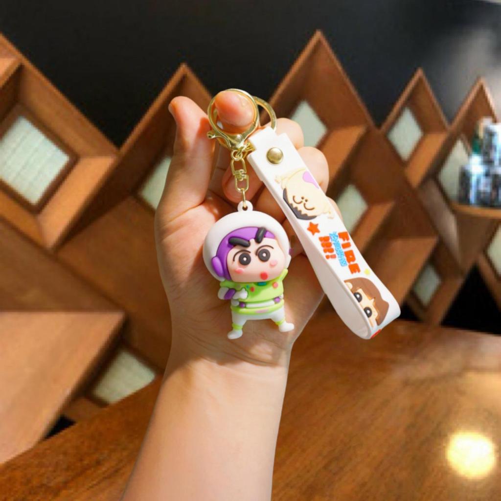 Shin-chan Keychain Ornament for Bags & Cars - Children's World Cup Theme