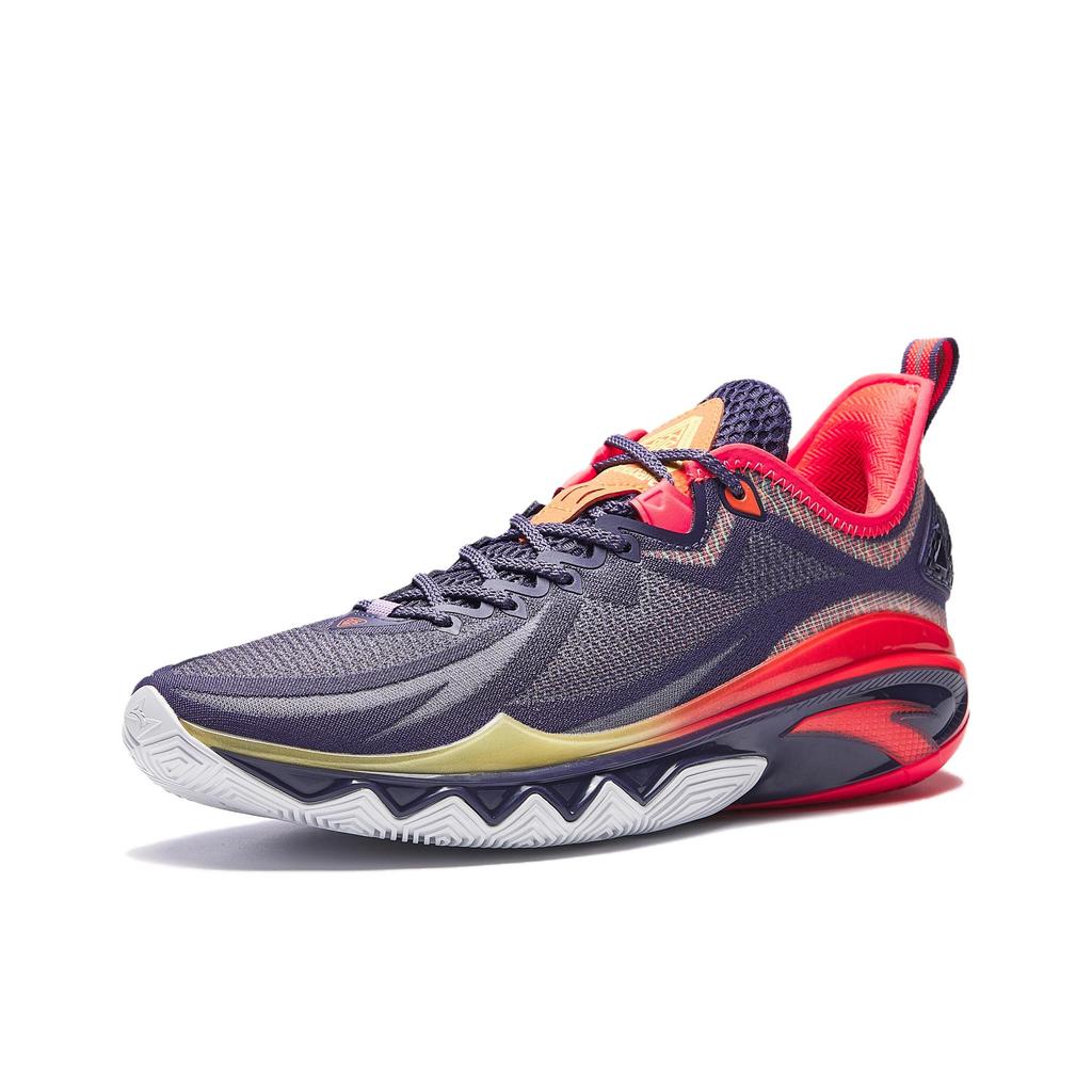 Anta Crazy 2 Pro Basketball Shoes Men sneaker Purple Red Orange 912541606-3