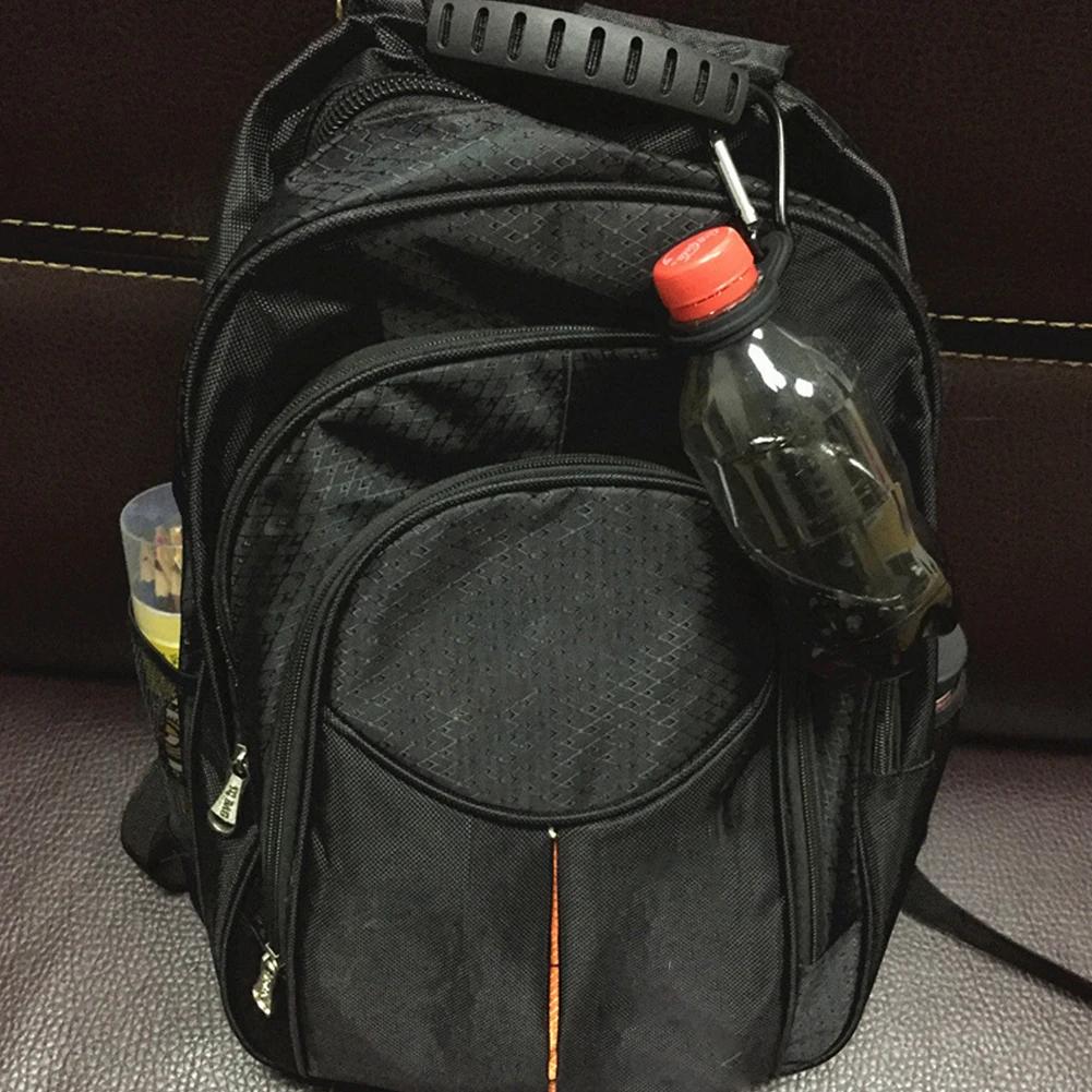 Silicone Kettle Hanging Buckle Carabiner Sports Water Bottle Holder Outdoor Camping Portable Water Bottle Hook Backpack Hanger