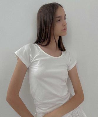 STUDIO SALT Tania Cotton T-Shirt_White