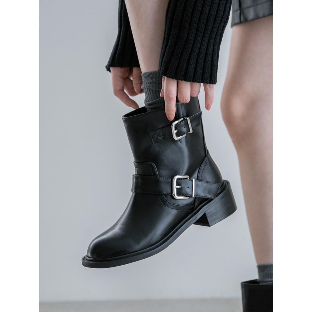 

Edel9 Chloe Chloe Ботинки средней высоты с пряжкой 4 см Black/230