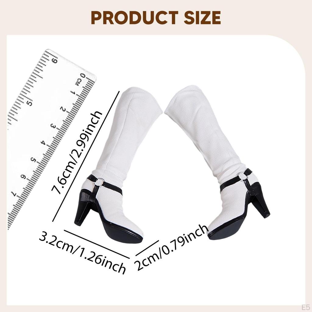 1/6 Action Figure Shoes 12 Inch Boots Fashion Collection Miniature Photo Props for