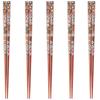 Japanese Set of Acrylic Resin and Natural Dishwasher Made In PID584271 J-kitchens Chopsticks, "Wakoro" (Washin), 5, Material Wood, Safe, Japan,