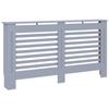 Cache-radiateur Anthracite - VidaXL - 152x19x81 cm - MDF - Espace de rangement pour livres et ornements