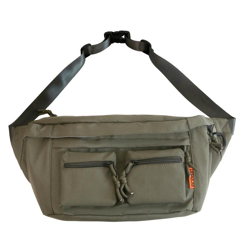 Pánská crossbody taška 2024 Nová móda Velká kapacita Ledvinka přes rameno Batoh Brašna Chlapecká prsní taška