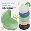 High Quality Double Layer Retainer Braces Storage Box Soaking Invisible Teeth Denture Cleaning Tooth Portable Storage Case