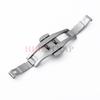 Watch Accessories Double Push Automatic Butterfly Watchband Buckle Steel Folding Clasp Metal Men Women Watch Button 4mm 5mm 6mm