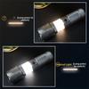 Strong Light Aluminum Alloy Flashlight Variable Focus USB Rechargeable Torch Light Portable Waterproof Handheld Spotlight