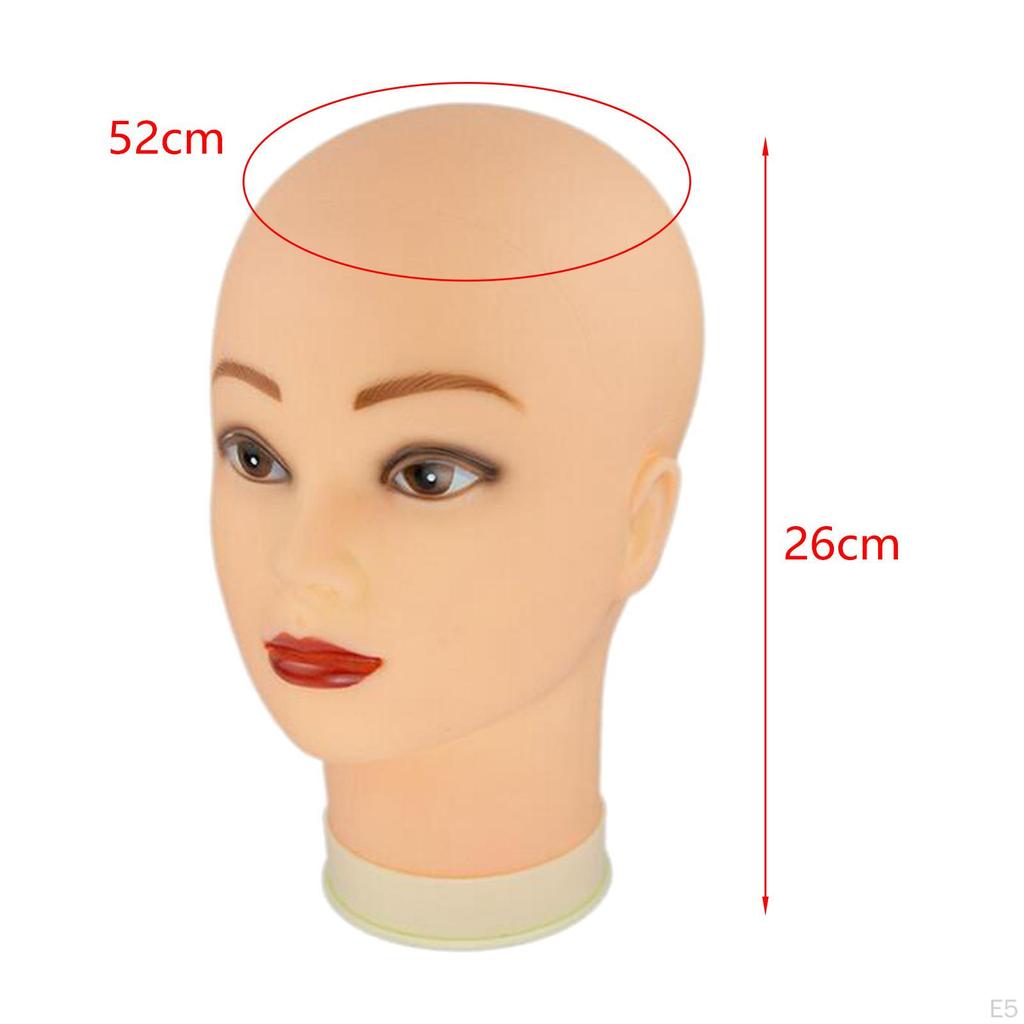 Elegantní stojan na hlavu figuríny pro módní doplňky