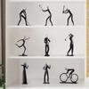 Decor Desktop Ornaments Sports Figure Sculpture Resin Crafts Figure Sculpture Character Ornaments