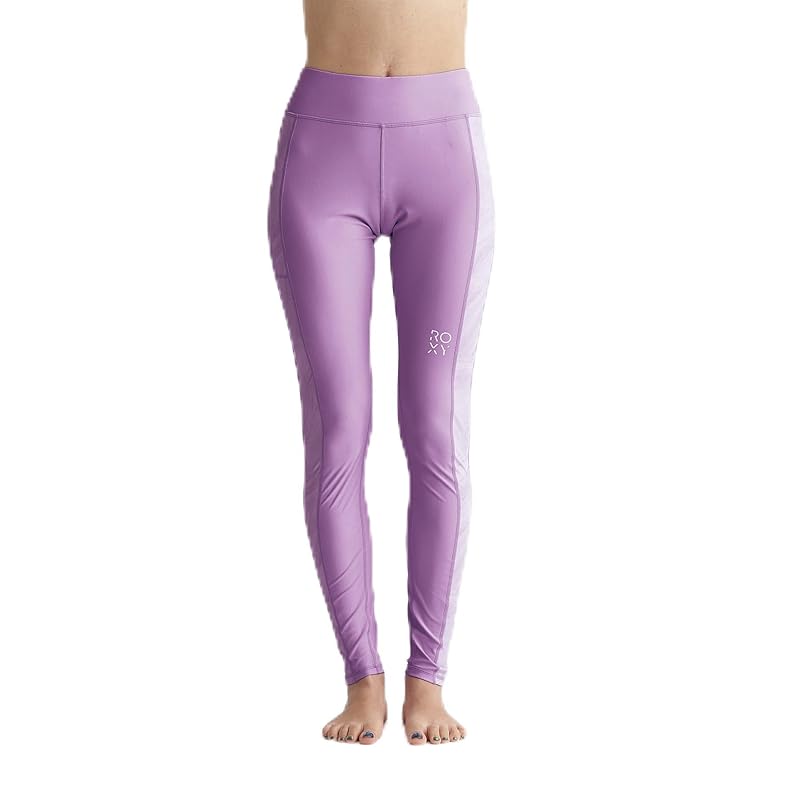 

[Roxy] leggings Amphibious printed solid color switching leggings ladies RPT241509 MUL