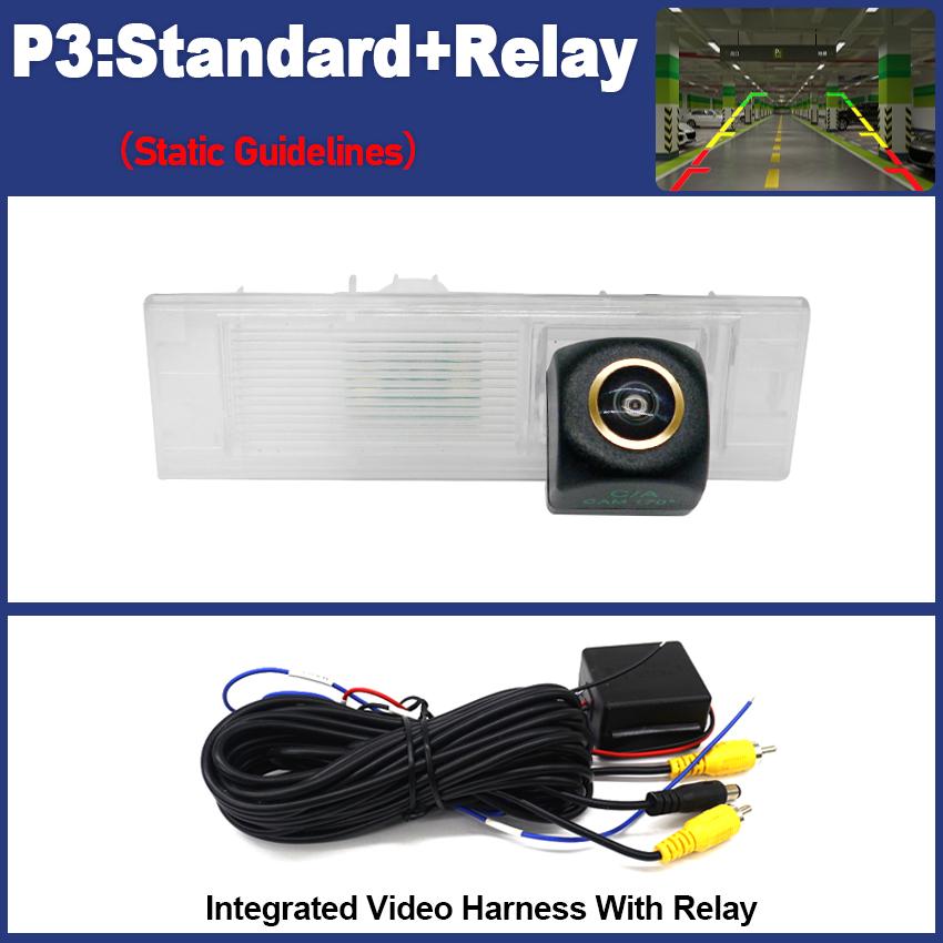 Rear View Camera For BMW 1 Series F20 F21 5D 3D 2015 2016 2017 CCD Night Vision Reverse Camera Backup Camera Golden Fisheye Lens