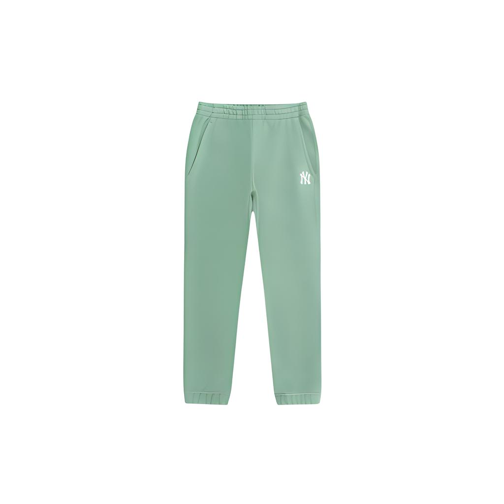 New MLB Knitted Sweatpants Unisex Green 31PT01111-50K