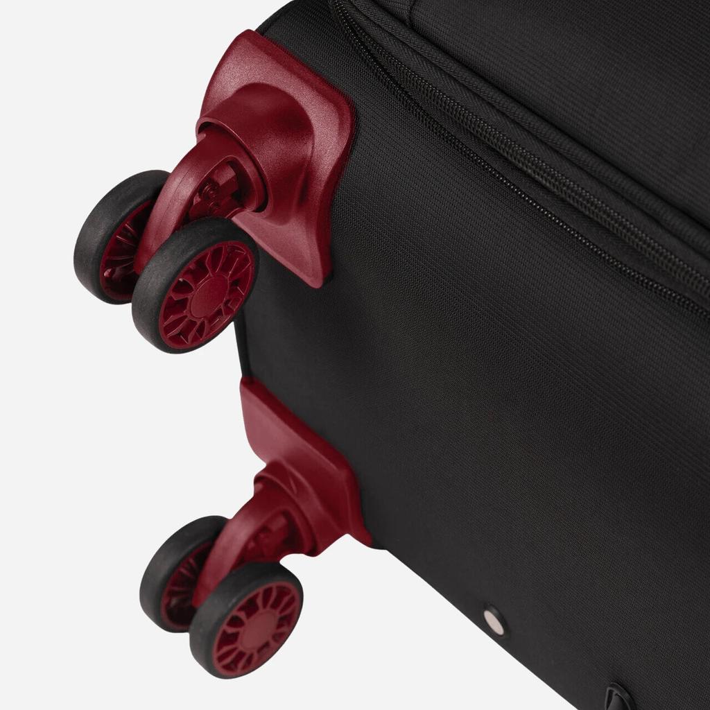 Dipper Wings 24" Black Medium Softside Suitcase