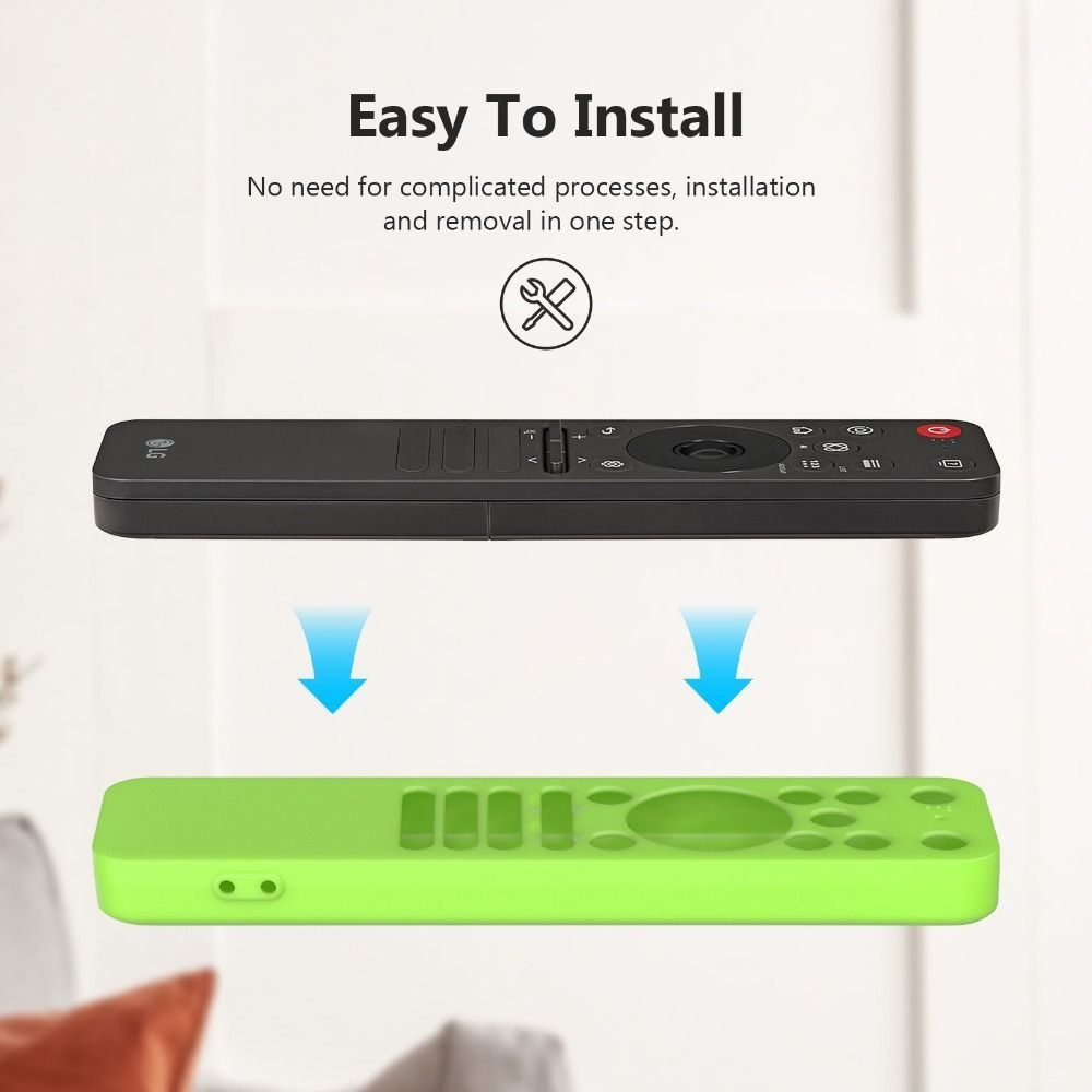 Silicone Protective Case for LG MR25GA Remote Controller Cover with Lanyard Shockproof Soft Shell Remote Control Sleeve Protect