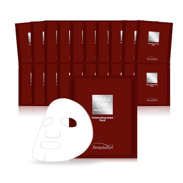 Korean Cosmetics TEMPTATIONS Wrinkle Care Mask Pack 20g X 20 Sheets
