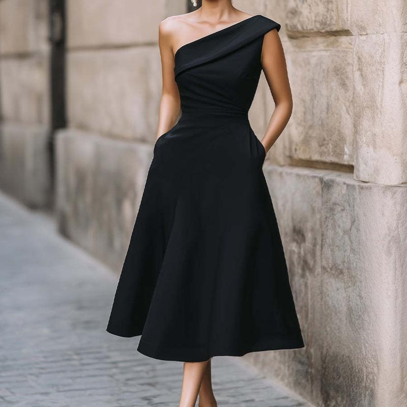 Women Clothing Spring Off-shoulder Maxi Dress Summer M