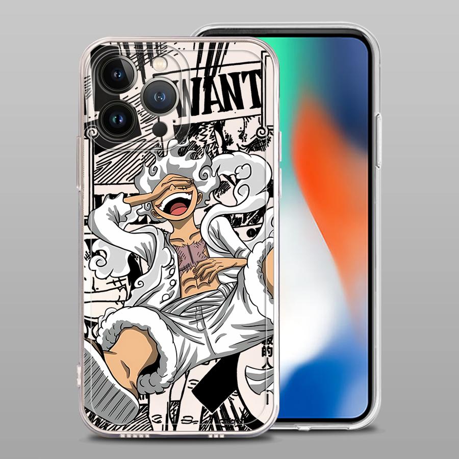 

Cool Onepiece Luffys Soft Phone Cover Case for iPhone 17 Pro Max 13 Pro 14 Plus 16 XR 15 11 12 Mini Air XS Max 7 8 iPhone 14