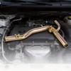 Heavy Duty Metal Coolant Pipe with Zinc Coating & Sealing Rings Direct Fit Replacement Pipe for Vehicle L200 Truck