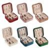 Vintage Jewelry Storage Box with Lid Decorative Organizer Party Accessory for Marriage Anniversary Gift Present