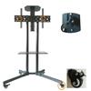 34-72" Screen LED LCD Monitor Mount Plasma Display Meeting /Class/Live TV Stand Mobile Cart Trolley Mobile TV Trolley