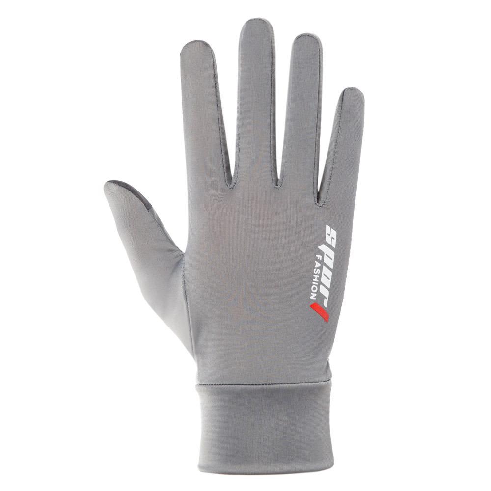 Sunscreen Gloves Thin New Spring and Summer Men and Women Outdoor Sports Half Finger Two Finger Fishing Touch Screen Fishing Gloves