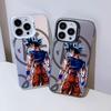 Anime Dragon Ball Sun Wukong Mobile Phone Case Apple 15 Trendy Cool Anti-drop IMD Colored Silver iPhone17 Boys 14pro