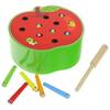 Wooden Game Catch the Bug Fishing - Apple