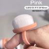 1pcs Finger Ring Nail Dust Brush Black/White/Pink Professional Nail Art Brushes Gel Polish Powder Cleaning Tool Beauty Makeup Br