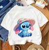 Casual Everyday Tshirt for childrenTshirt with Kawaii Cartoon Print Summer Urban Fashion Set for Boys and Girls Aged 3 To 14