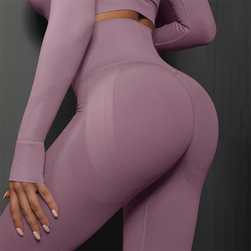 Peach Butt Yoga High-Waisted Hip-Lifting Fitness Pants for Women – High Elasticity Tight Running Sports Pants