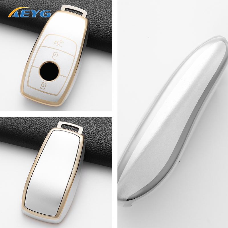 Tpu Car Reomte Key Cover Case Shell For Mercedes Benz A C E S G Class Glc Cle Cla W177 W205 W213 W222 X167 Amg Auto Accessories