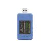 1.77" TFT Color Digital Voltmeter Ammeter Power Meter 4-24V 6.5A 156W, USB Tester with PD/QC/SCP Fast Charge Protocol Detector