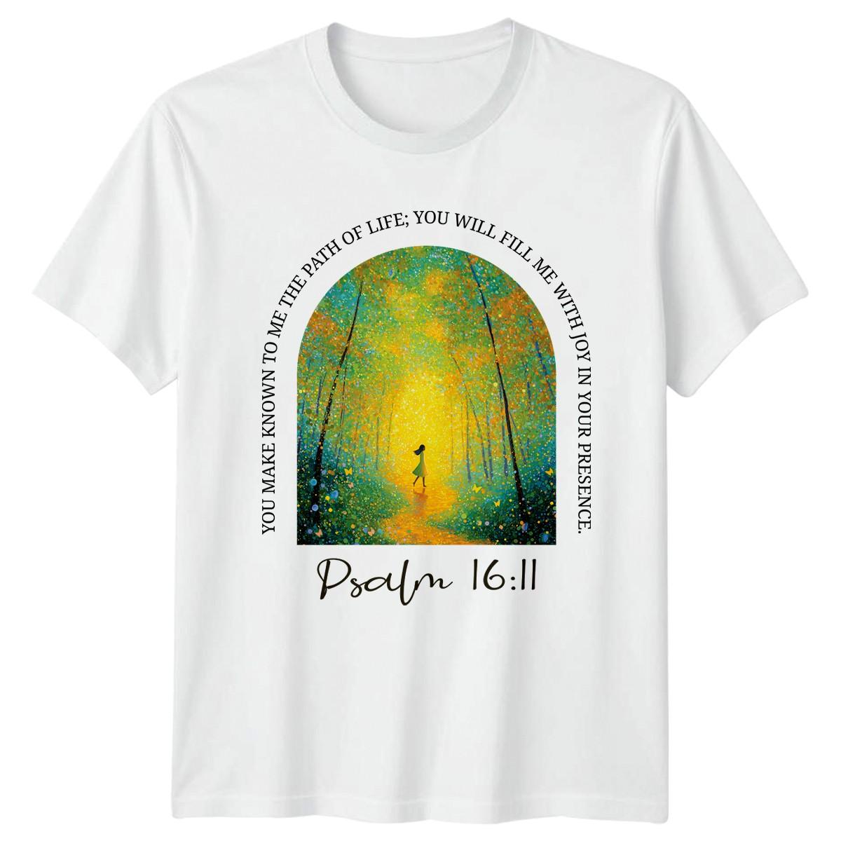 You Make Known The Path T-Shirt Bible Verse Gift For Him And Her XXXL