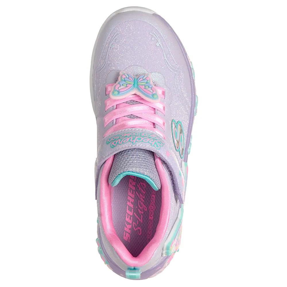 Skechers Butterfly Bliss sneakers cushioned insole purple