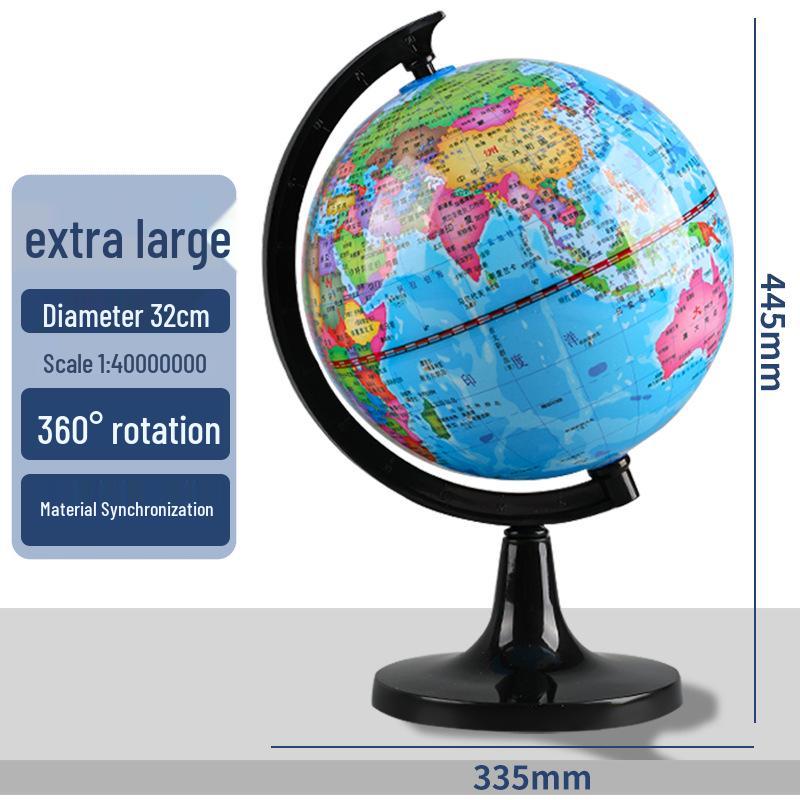 Geography Teaching Globe - Standard, Large, Medium, Small for Back To School