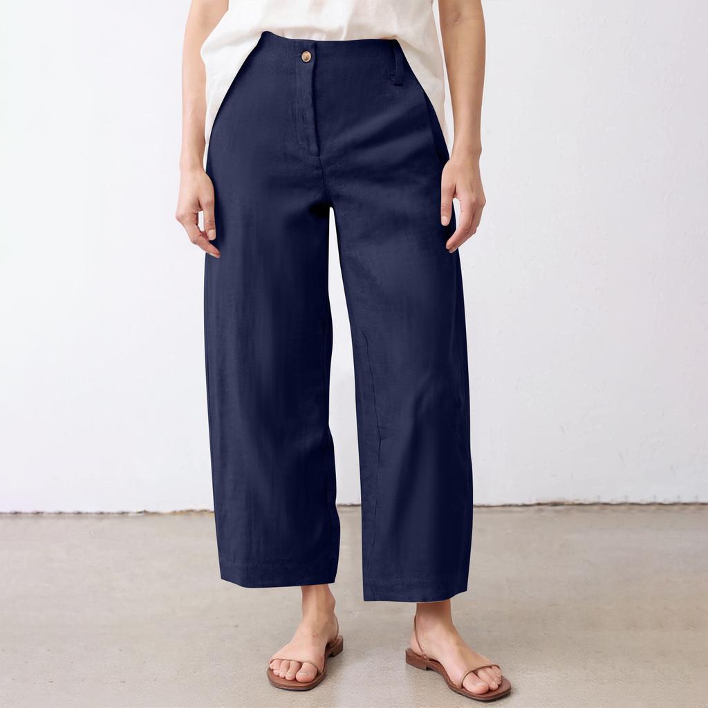 Women's Casual Loose Pants Straight Wide Leg Pants Casual Pants
