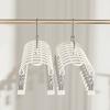 Windproof Clothes Hanger 20 Clips Sock Hanger Stainless Steel Drying Rack for Socks Underwear Baby Clothes Diapers Towels