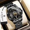 BINBOND Orginal Men's Waterproof Luminous Quartz Watch For Men Luxury Auto Date Sturdy Wristwatch Casual Reloj