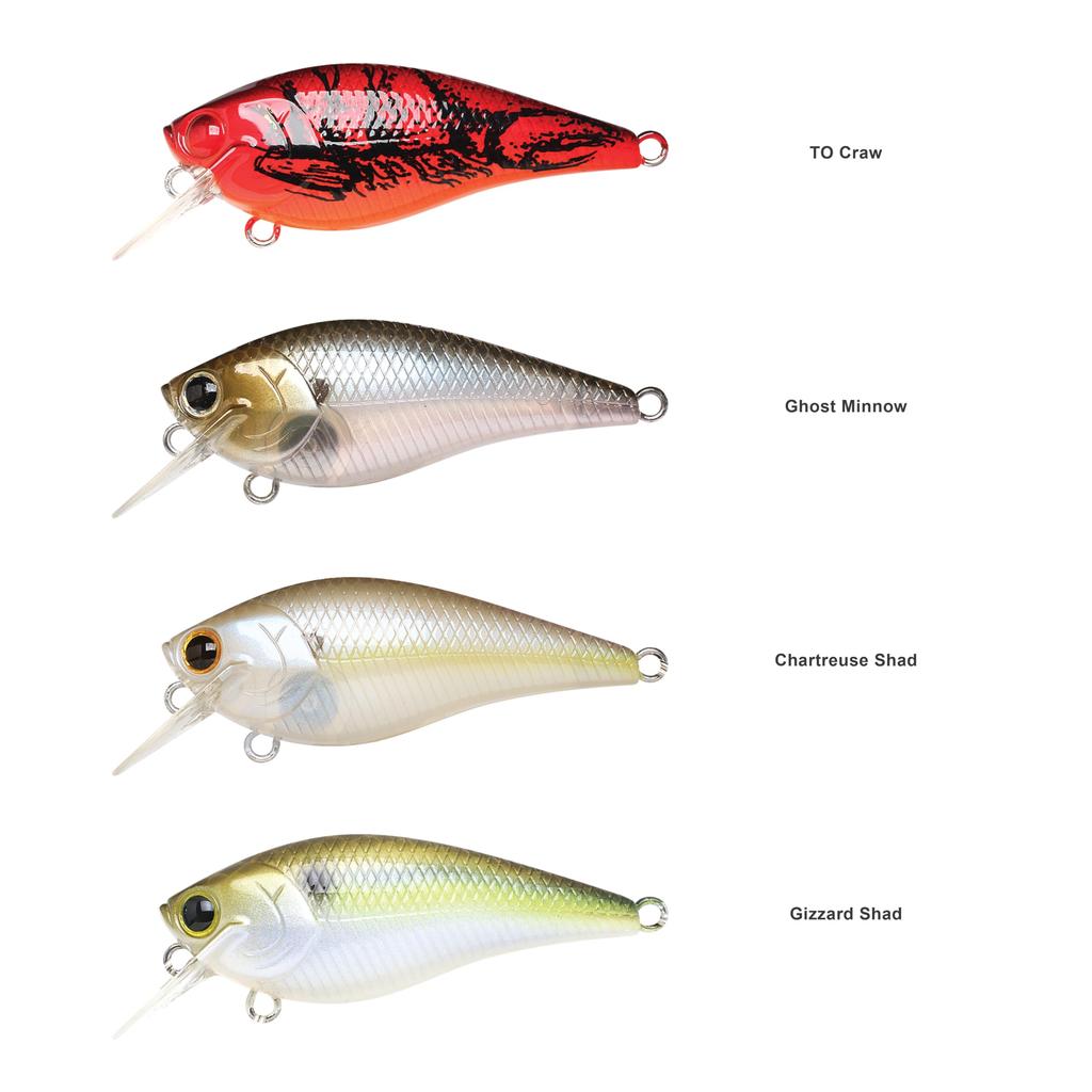 Lucky Craft USA FAT CB BDS Magic US Standard Color Fishing Lure Crankbait Flake Kabuki 1.2 - (175 Gill)