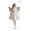 Plush Wings Angel Girl Pendant Soft Christmas Tree Hanging Decoration  Home Xmas Decor