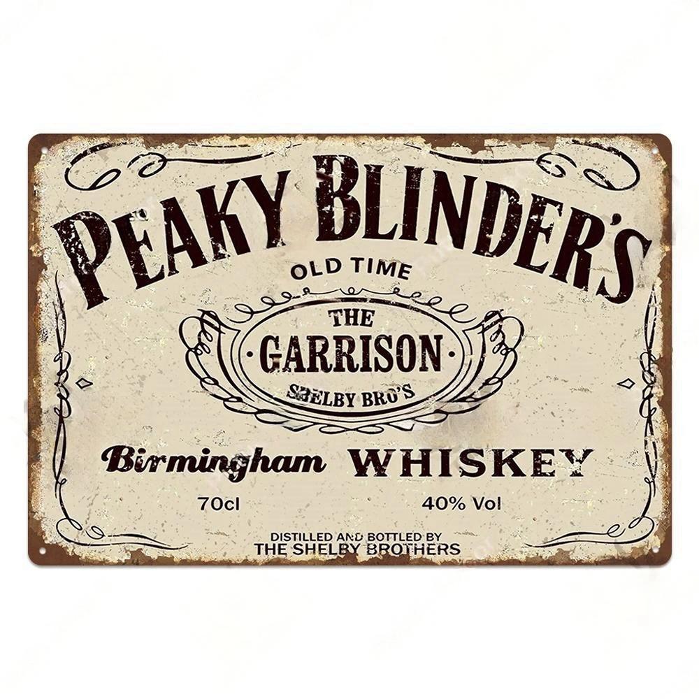 Vintage Whisky Plechová cedule Kovový plechový znak Pin-up girl Retro Nástěnná dekorace Pro garáž Klub Bar Pánská jeskyně Pub Kavárna Nástěnná dekorace
