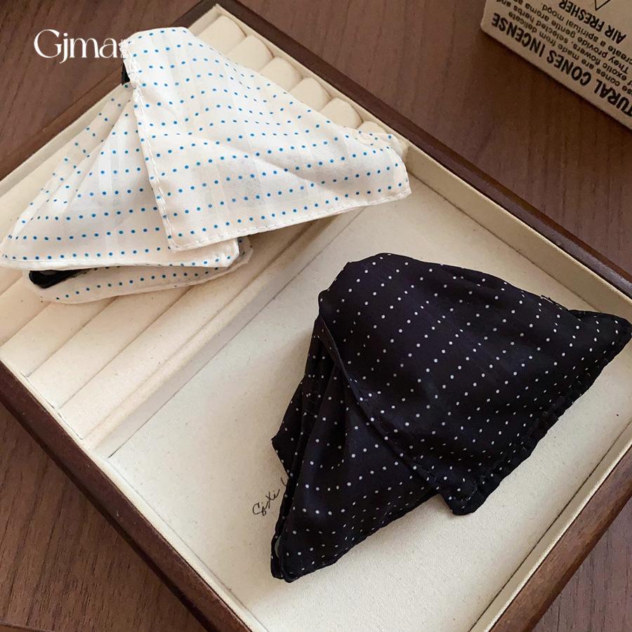 Korean temperament geometric fabric polka dot hairpin exquisite shark clip fashionable versatile simple hair accessories headgear