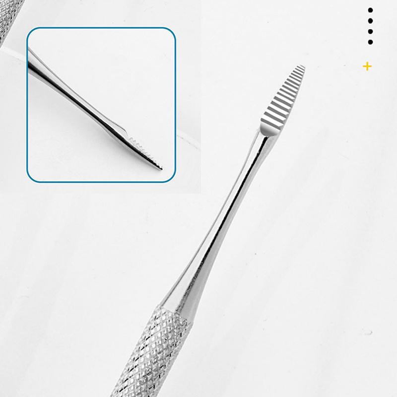 2Pcs/set Ingrown Toe Nail Lifter Nail File Single End Foot Pedicure Tools