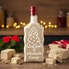 SET of 5x Christmas Glass Bottles FALA 500 Ml with Print FOR LIQUEURS