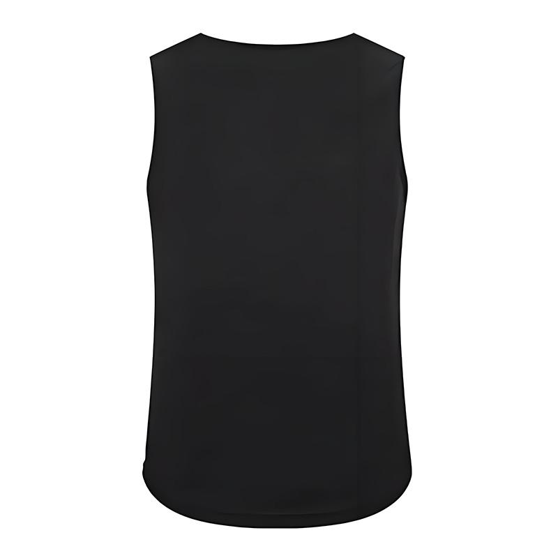 Li Ning Comfortable Loose Breathable Seamless Skin-Friendly Martial Arts Fitness Vest Men Tops Black MBLWTU063-2